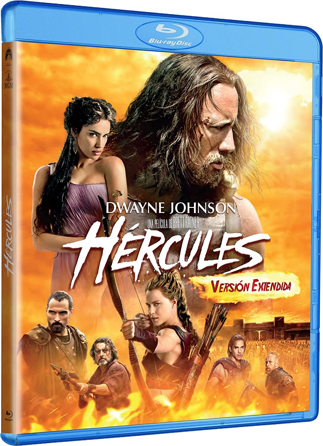 BLURAY HERCULES ( HERCULES ) 2014 - BRETT RATNER / DWAYNE JOHNSON / RUFUS SEWELL