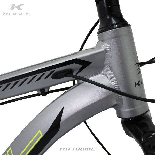 Bicicleta Montaña Rodada 29 21 Velocidades Kugel Di-MAX Bicicleta Aluminio R29 21 Velocidades Plata Bicicleta Montaña Rodada 29 Bicicletas Montaña 29 Aluminio Bici Montaña r29 Color Gris