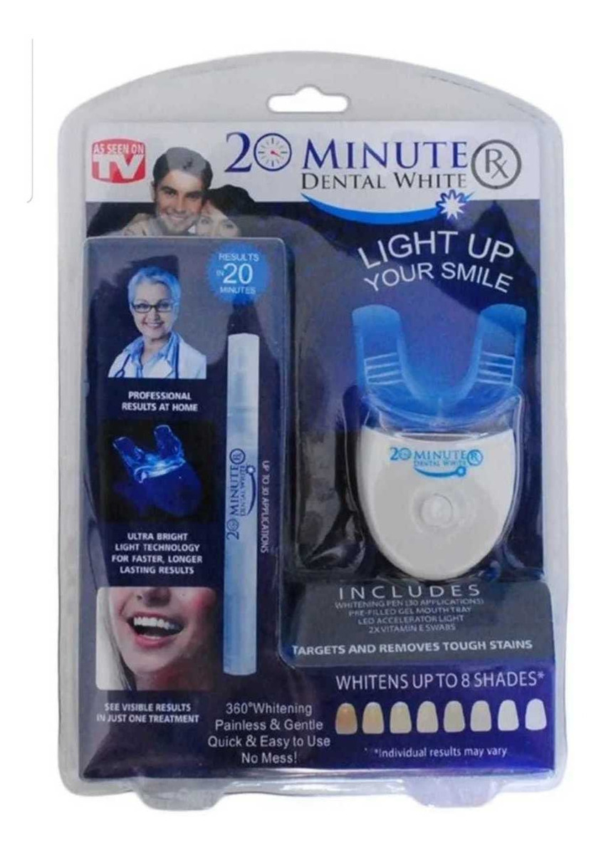 Sistema De Blanqueamiento De Dientes 20 Minutes White