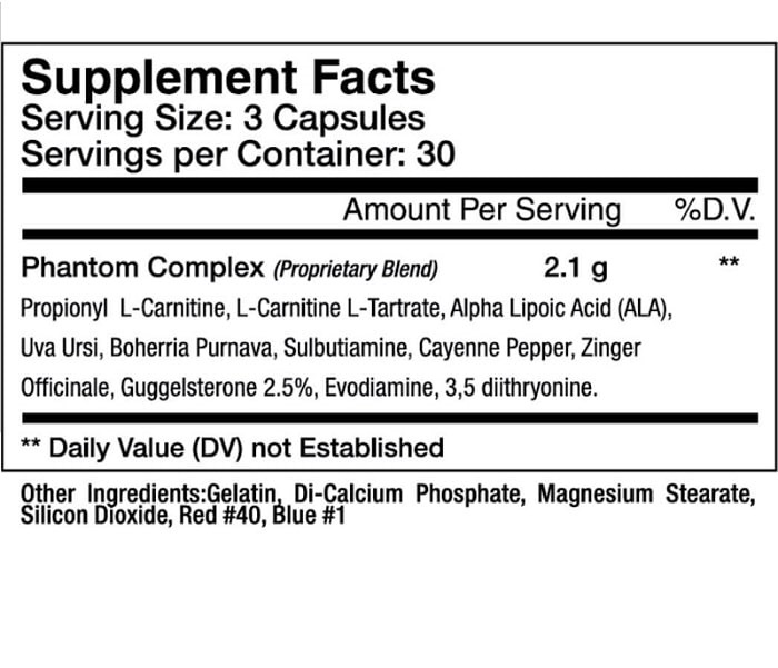 Phantom Nubreed 90 Capsulas 