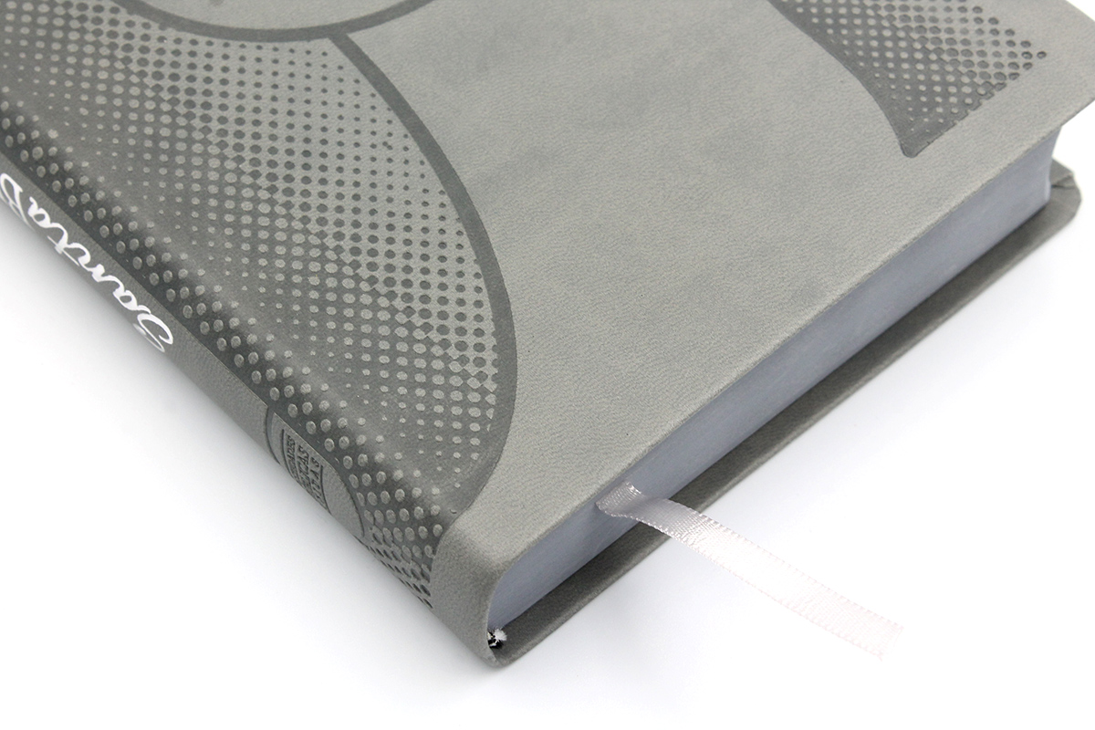 Biblia Reina Valera 1960 Letra Grande Imitación Piel - Color Gris