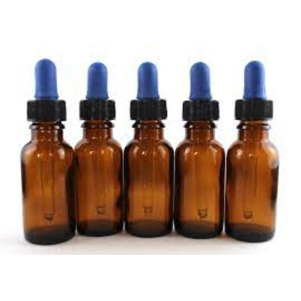 Frasco Gotero Ambar. 30 Ml. 20 Piezas