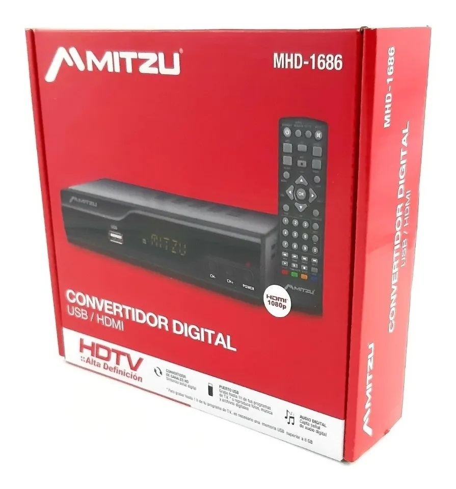 Convertidor Decodificador Digital Señal Analoga Hd Mhd-1686