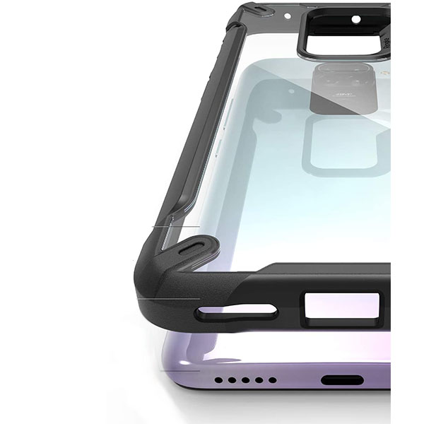 Funda Redmi Note 9 Fusion X Ringke Uso Rudo Bumper Negro