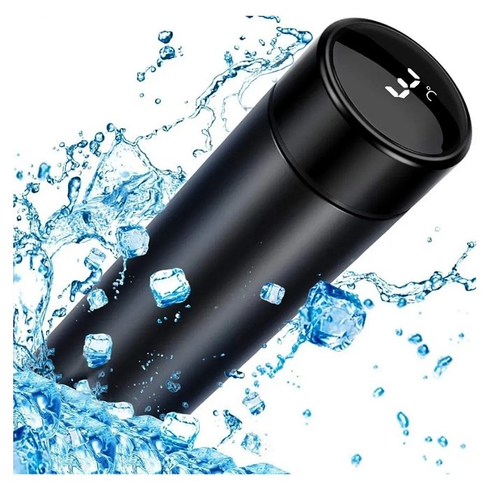 Termo Botella De Agua Inteligente Acero Inoxidable 500ml