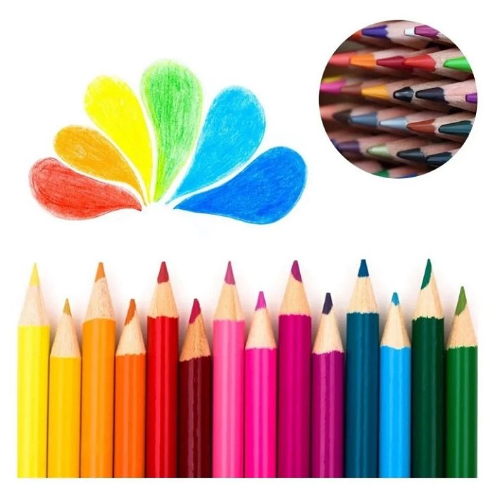 120 Lápices Colores Set Profesional Lápiz Dibujo De Kit