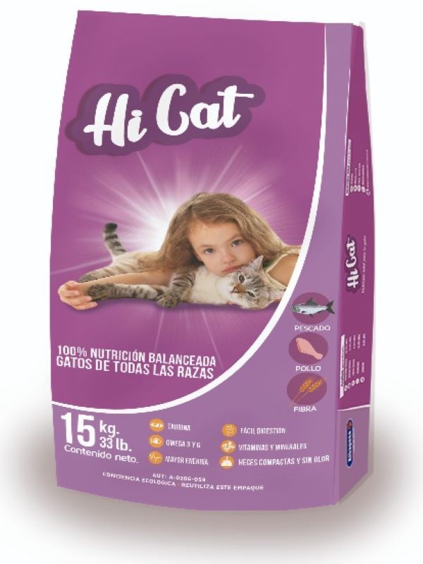 HI CAT ALIMENTO PARA GATO 15 KGS