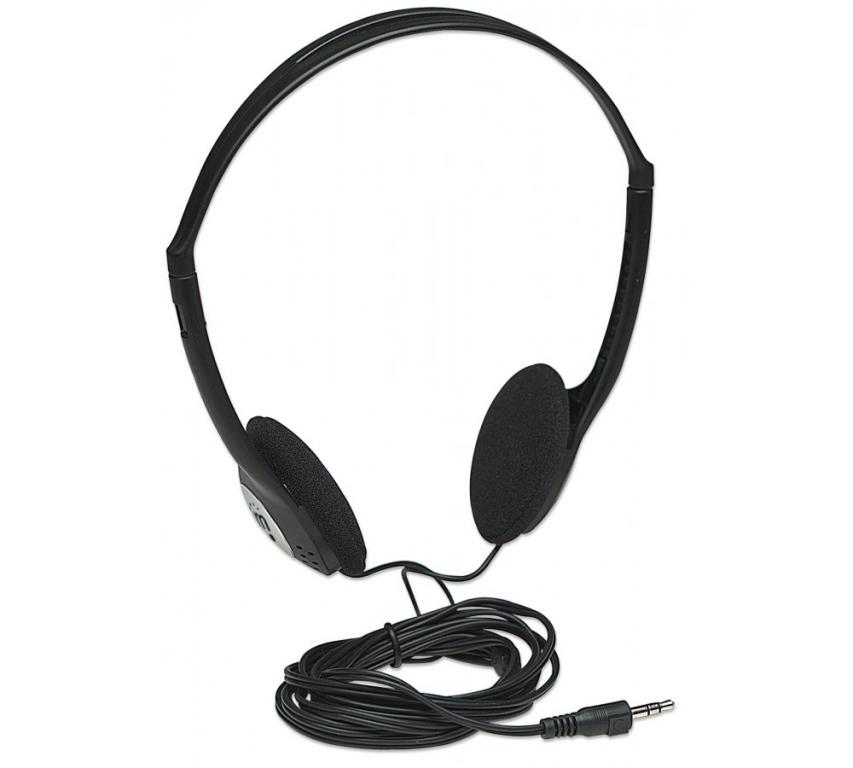 Audífonos Diadema Manhattan Ajustable 3.5mm