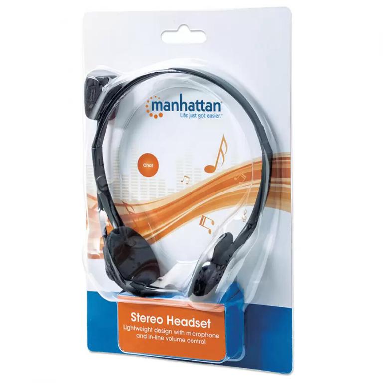 Audífonos Diadema Manhattan Ajustable 3.5mm