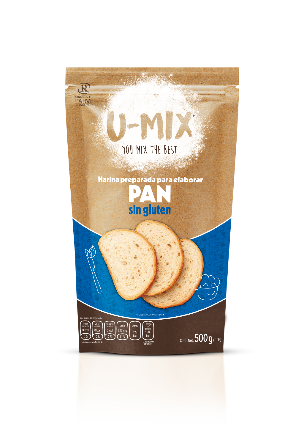 PAN Harinas Y Premezclas U-mix - Sin Gluten U-mix 3-pack