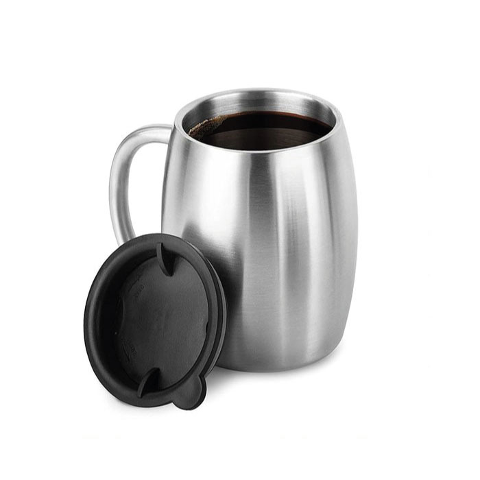 Taza termica 14 oz de acero inoxidable