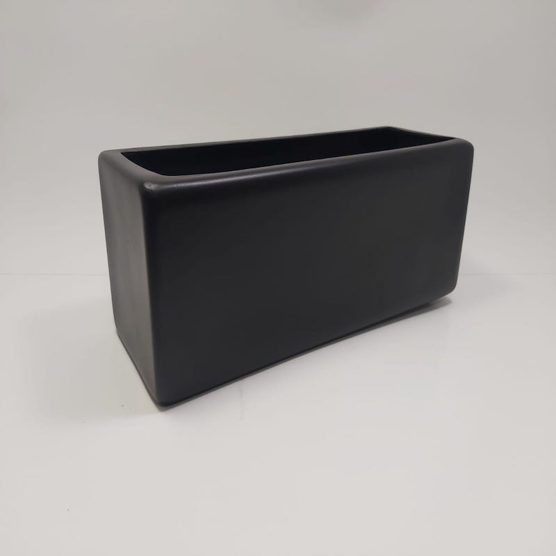 Maceta Jardinera de Fibra de Vidrio de 100 X 20 X 20 Chocolate*