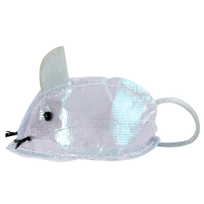 Set 2 Pcs Ratones De Juguete Para Gato Mascotas Tornasol 17066