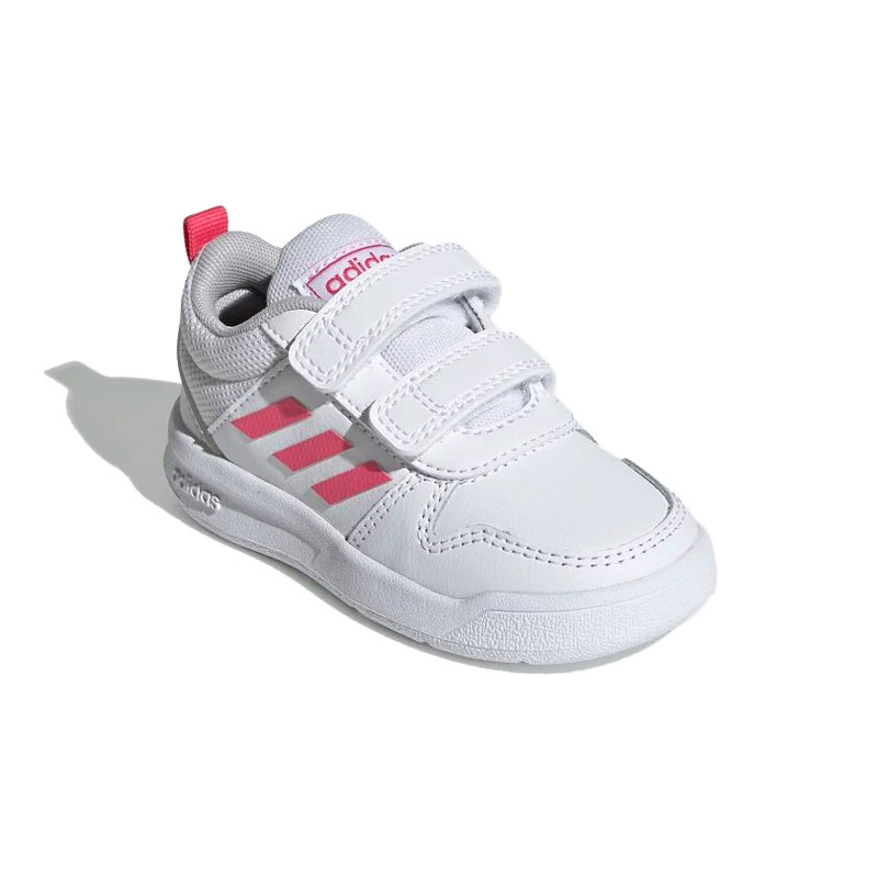 Tenis Adidas Tensaurus Blanco Rosa Niño