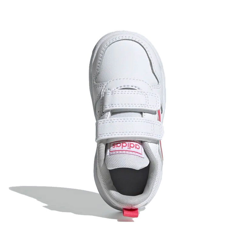Tenis Adidas Tensaurus Blanco Rosa Niño
