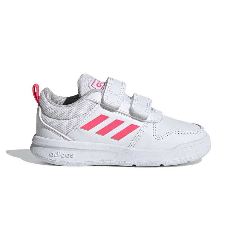 Tenis Adidas Tensaurus Blanco Rosa Niño
