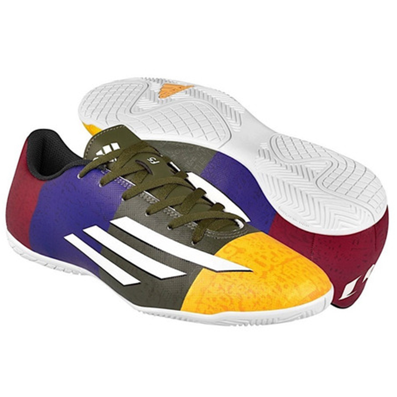Tenis Para Fútbol Sala Adidas Messi F5 Multicolor Para Hombre