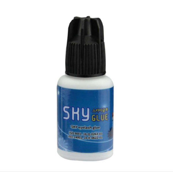 Adhesivo para pestañas, tapa negra.