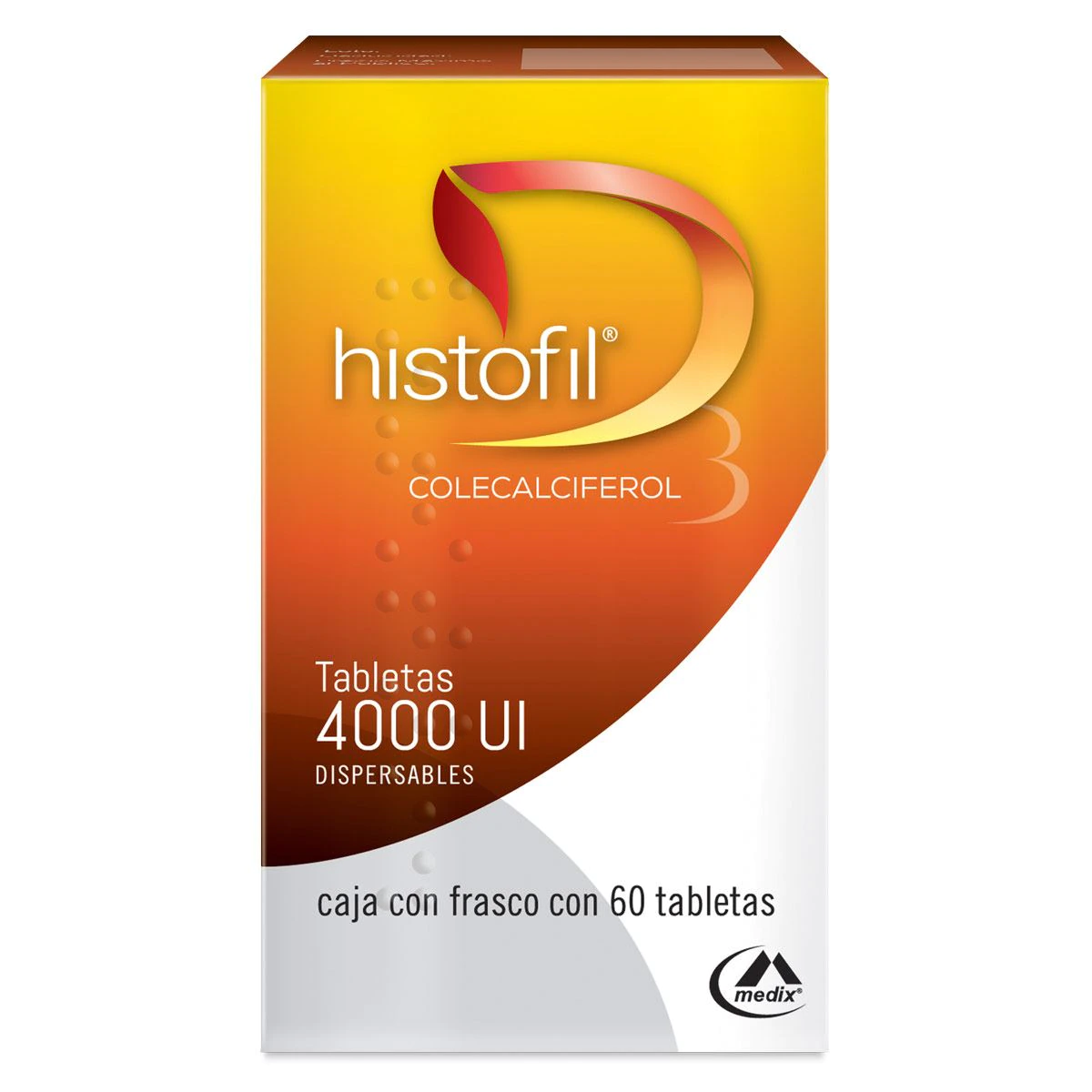Histofil 4000 UI Caja con 60 Tabletas