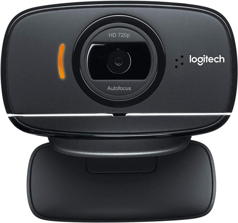 Cámara Web Logitech B525 1080p Full Hd Plegable - Negro