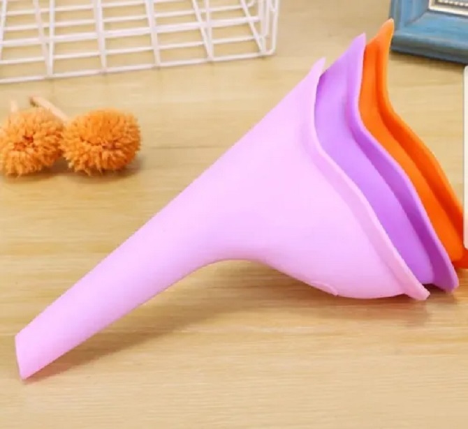 Orinal Femenino Portable Embudo Para Orinar Parada Mujer Xto