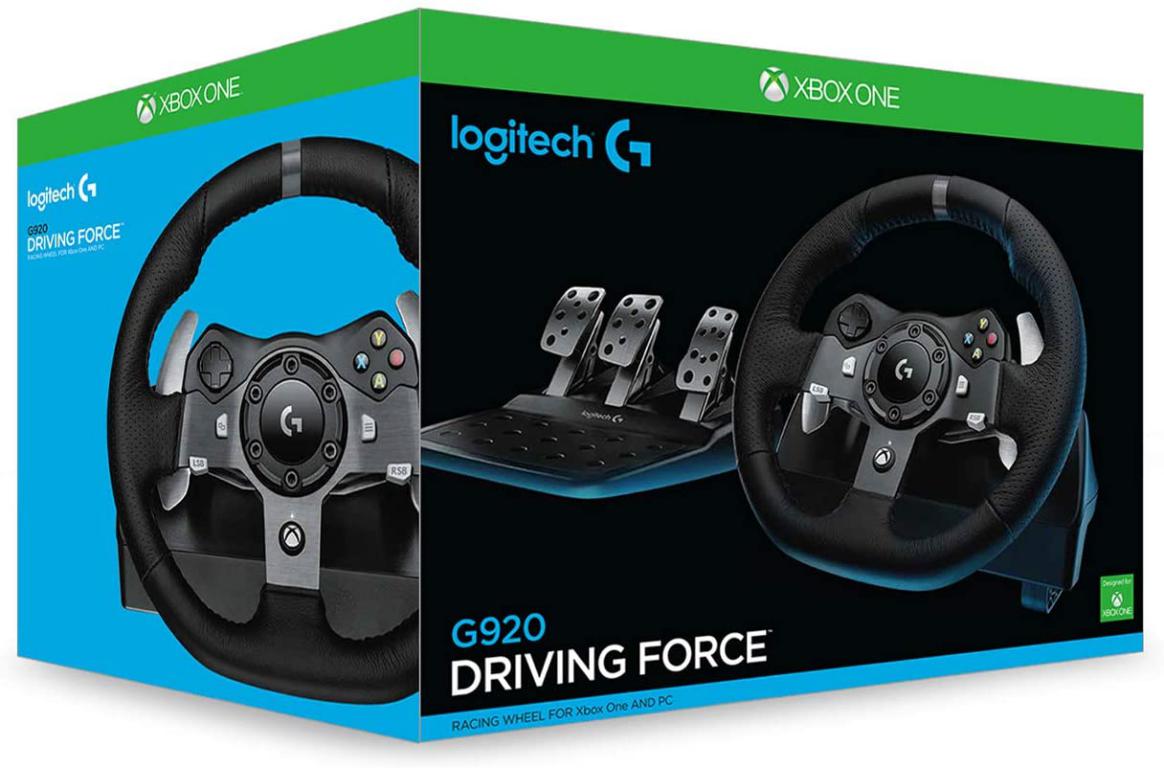 Volante de carreras Logitech G920 Driving Force para Xbox One y Windows