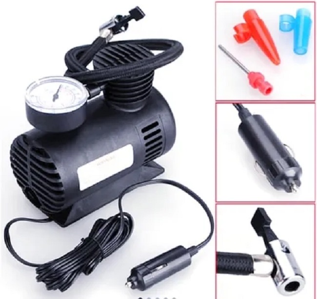 Compresor Portátil De Llantas Vehículos Carros Balon Cenicer