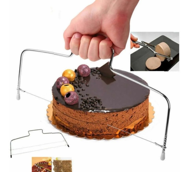 Nievelador Rebanador Cortador Pastel Repostería Cocina 33 Cm