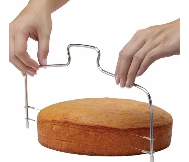 Nievelador Rebanador Cortador Pastel Repostería Cocina 33 Cm