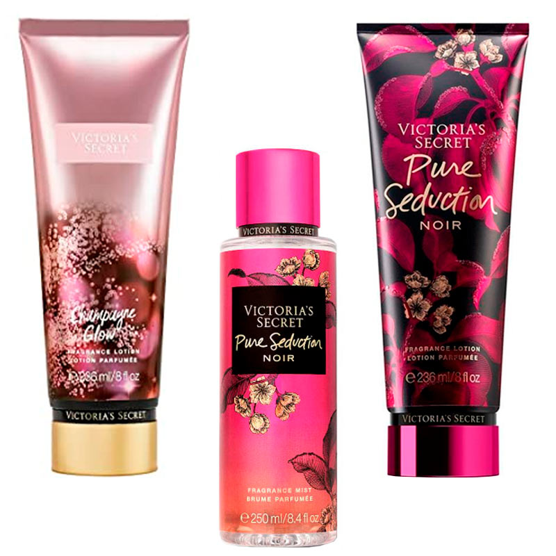 Victoria's Secret 3 Piezas Cremas Corporales Body Locion Y Fragancia ...