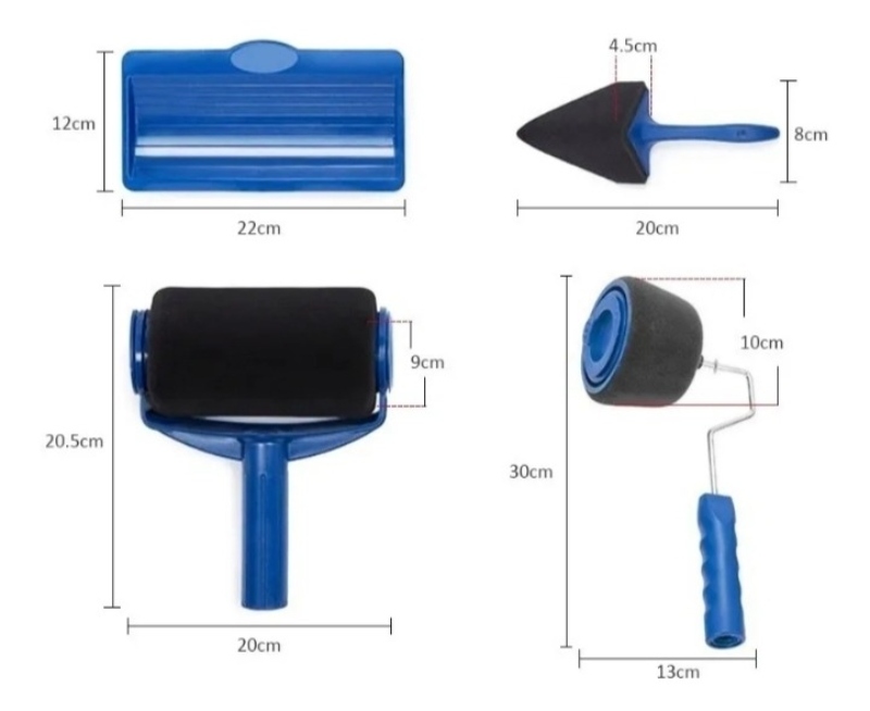 Rodillo Rellenable Paint Roller Para Pintar Casa Oficina 