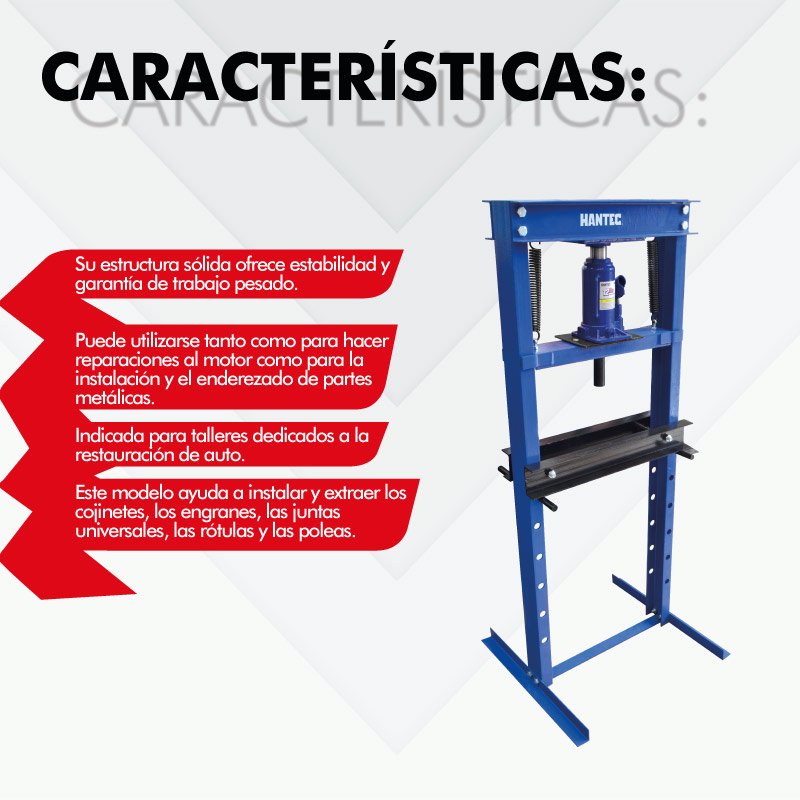Prensa Hidráulica de 12 toneladas