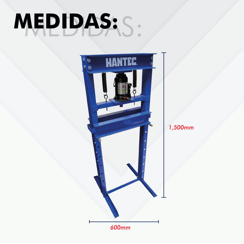 Prensa Hidráulica de 20 Toneladas