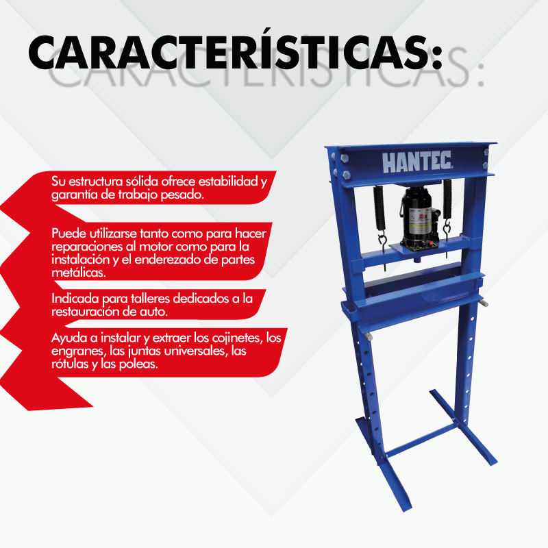 Prensa Hidráulica de 20 Toneladas