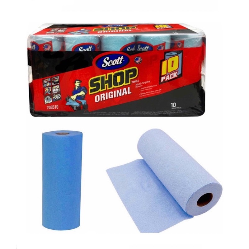 Toalla Multiusos Scott pack con 10 Rollos 