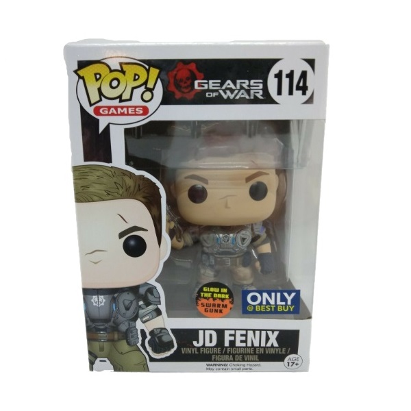 Funko Pop Figura Acción Gears of War JD Fenix 114 Glow
