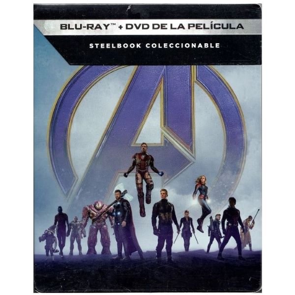 Avengers: Endgame (BluRay + DVD) (Steelbook)