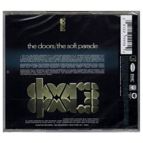 CD The Doors ~ The soft parade (40th anniversary)