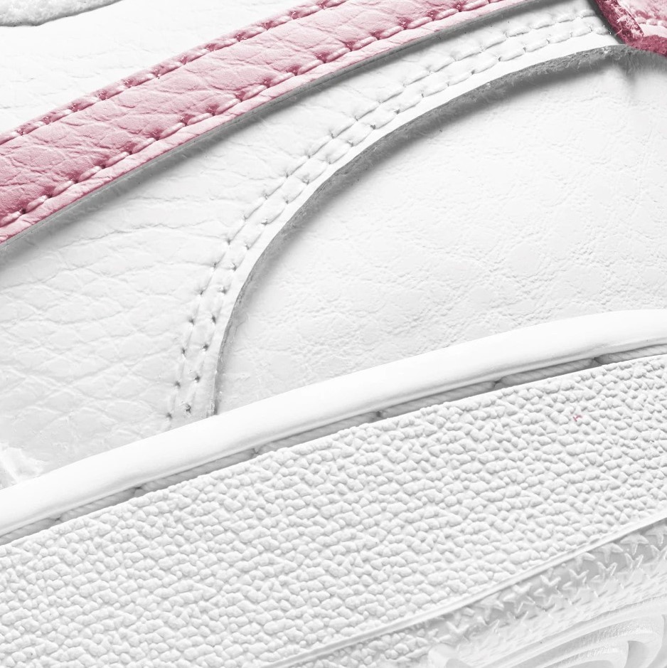 Tenis Nike Court Vision Blanco Rosa de Dama