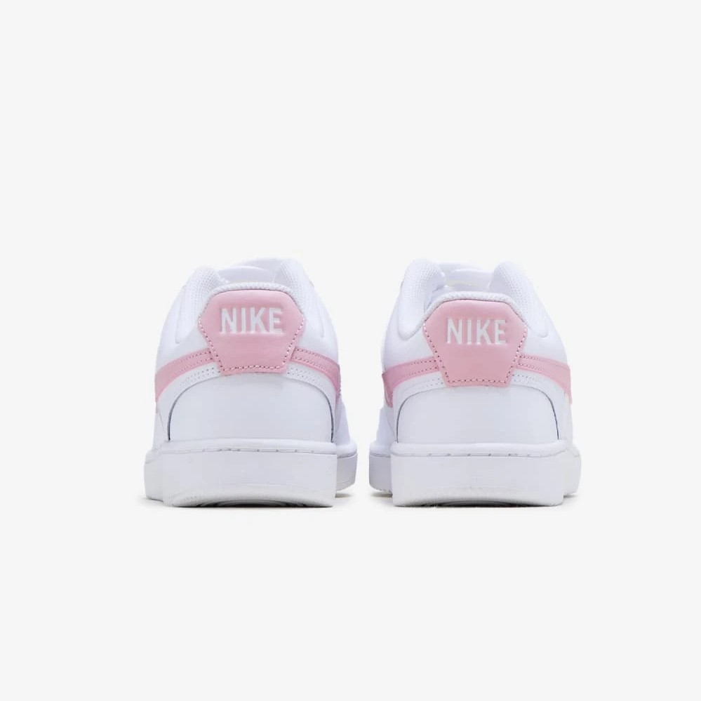 Tenis Nike Court Vision Blanco Rosa de Dama