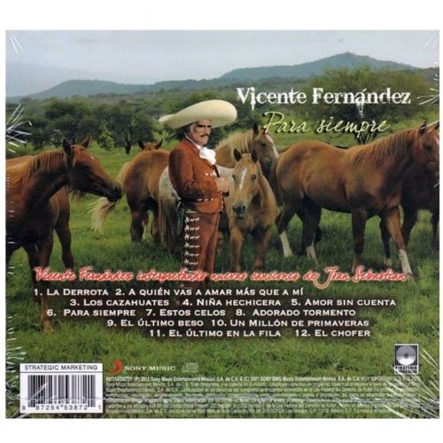 CD Vicente Fernández ~ Para siempre