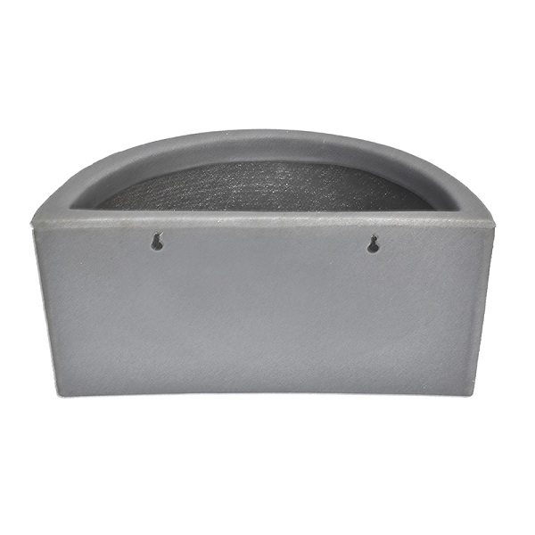 Maceta Plástico Pared Gris Con Textura