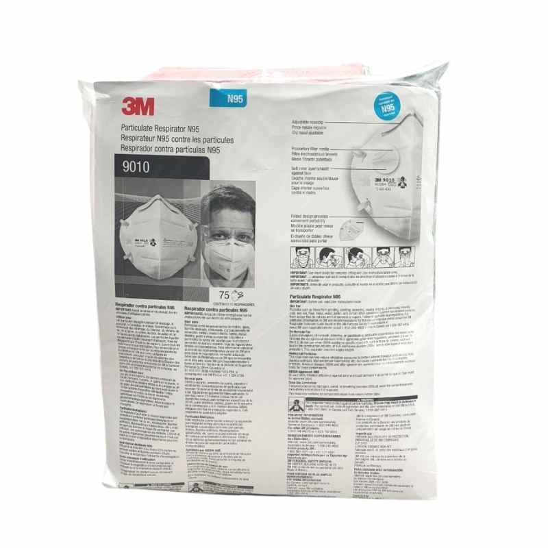 Mascarilla cubreboca 3M N95 9010 75 piezas