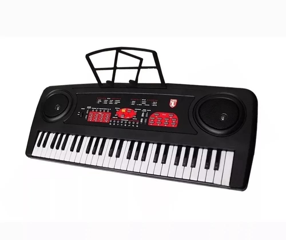 Teclado Musical Con 54 Teclas Y Micrófono Kaiser Mtc-5470