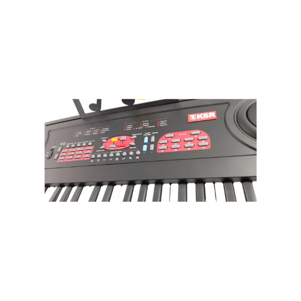 Teclado Musical Con 54 Teclas Y Micrófono Kaiser Mtc-5470