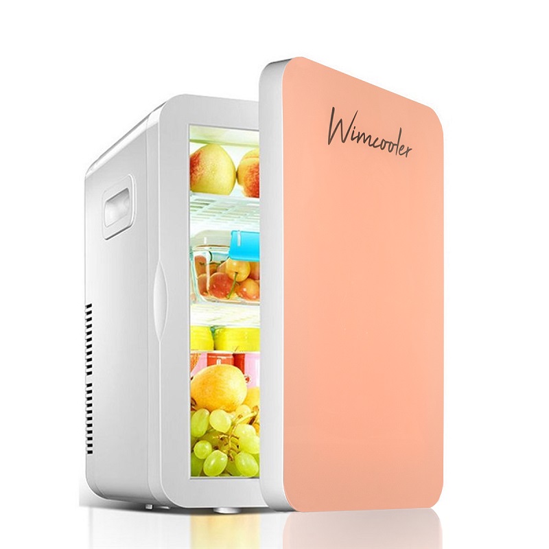 Refrigerador Termoeléctrico Mini Wimcooler  capacidad 15 Litros. Rosa