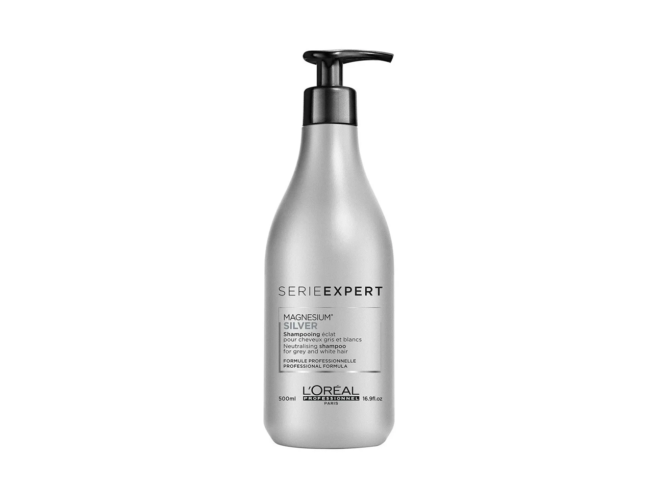 L'oreal Silver Shampoo Matizador De Canas 500ml + Regalo