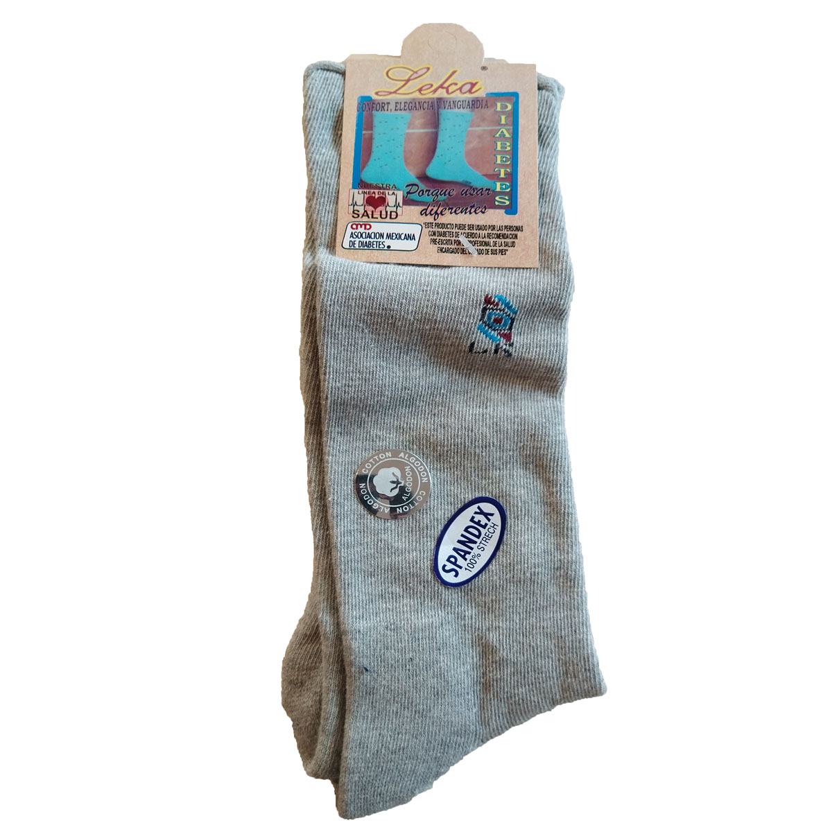 Calcetines para Diabético de Algodón Hombre (6 pares)