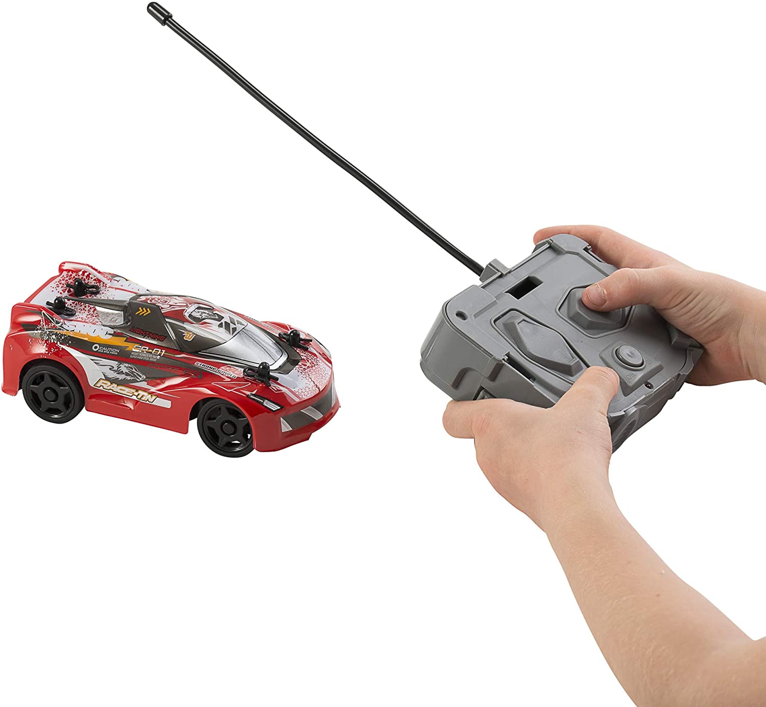 RACE TIN | Sport Car Radiocontrol | R/C | Vehículo Radicontrol De Alta Velocidad Portátil | Escala 1:32  | Tamaño 14 cms