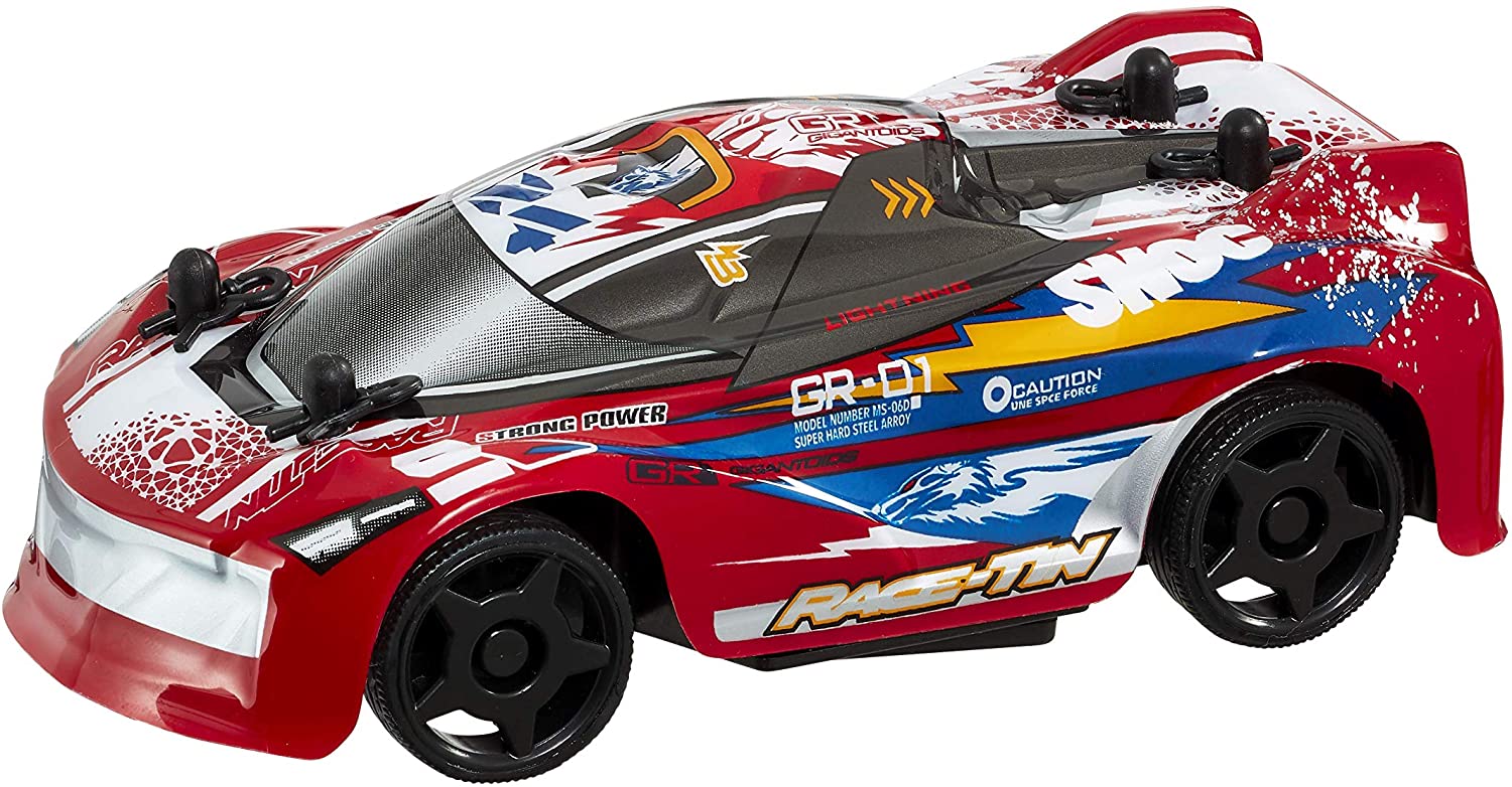 RACE TIN | Sport Car Radiocontrol | R/C | Vehículo Radicontrol De Alta Velocidad Portátil | Escala 1:32  | Tamaño 14 cms